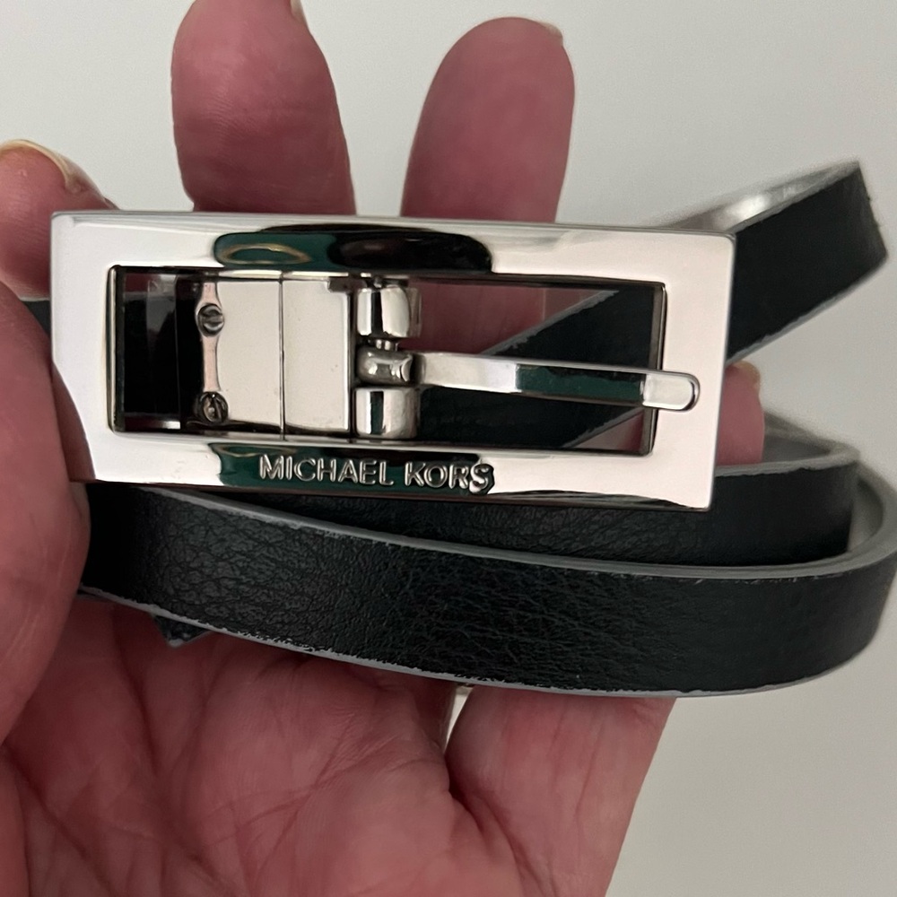 Michael KORS 2 Sided Skinny Belt